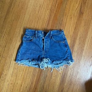 Levi’s High Rise 501 Shorts